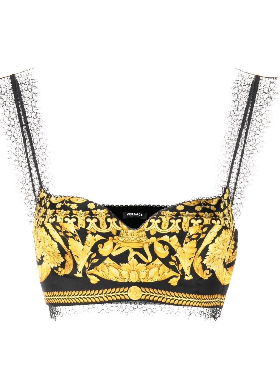 Versace Women top baroque-print 0427